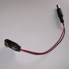 Conector batería 9V con plug 2.1 mm